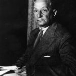 Florenz Ziegfeld testifying during an investigation of ticket pricing, 1930