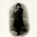 Portrait of Leopold Guldman with a Pistol, ca. 1925