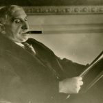 Portrait of Leopold Guldman with a Cigar, ca. 1920