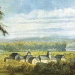 Painting of New Harmony, Indiana