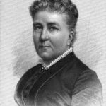 Engraving of Anna Ottendorfer from the published draft of Carl Schurz's 1884 funeral oration