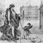 New Yorker Staatszeitung building in the late 1870s