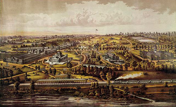 U.S. Centennial Exposition poster, 1876