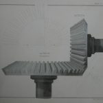 Engineering drawing by Mary Hegeler, c. 1881