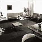 Office of Frank Stanton, President of CBS designed by Knoll, 1952