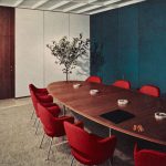 Connecticut General Building Conference Room Designed by Florence Knoll Bassett, ca. 1950