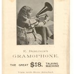 E. Berliner's Gramophone Advertisement