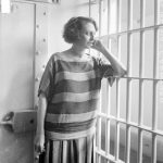 Belva Gaertner in her Chicago prison cell, March 1924