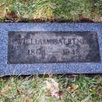 William Gaertner&rsquo;s grave, Mt. Greenwood Cemetery, Chicago