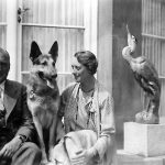 Otto and Gertrud Jeidels at their villa in Wannsee